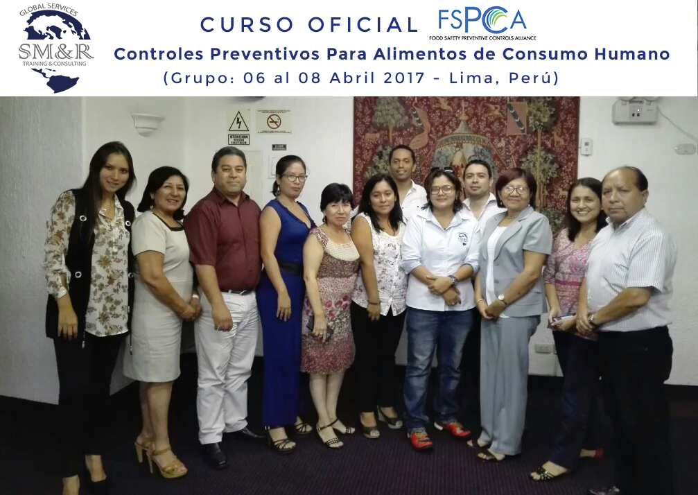 Grupo I FSPCA Lima 04 06Abril2017